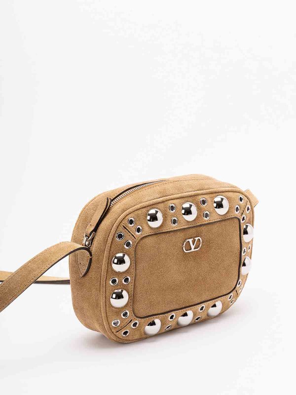 The Best Shops VALENTINO GARAVANI: クロスボディバッグ - クロスボディバッグ - ベージュ