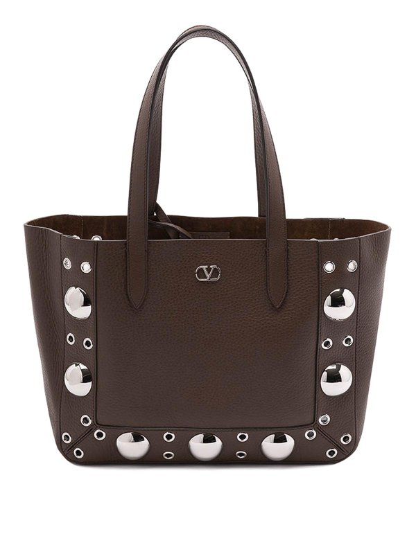 VALENTINO GARAVANI: Bolsos Shopping - Bolso Shopping - Marrón