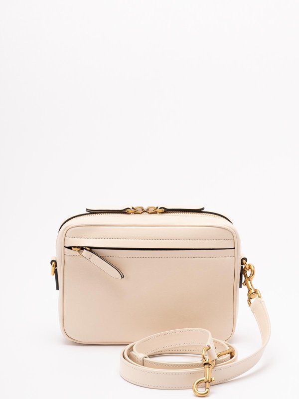 VALENTINO GARAVANI: borse a tracolla online - `Viva Superstar` Leather Camera Case