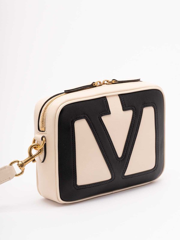 The Best Shops VALENTINO GARAVANI: borse a tracolla - `Viva Superstar` Leather Camera Case
