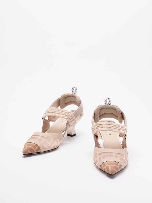 FENDI: court shoes online - `Colibr` Slingbacks