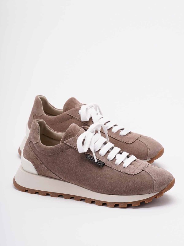 BRUNELLO CUCINELLI buy online Suede Sneakers