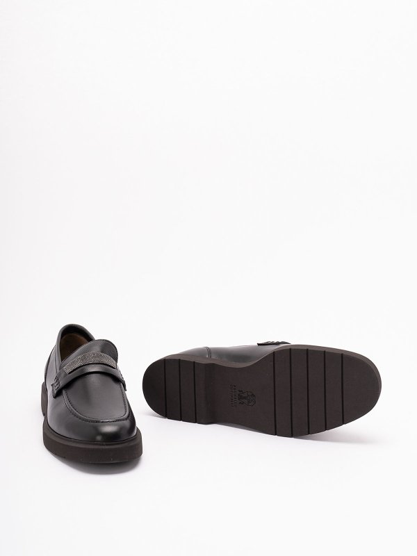 Mocassins - Noir shop online: BRUNELLO CUCINELLI