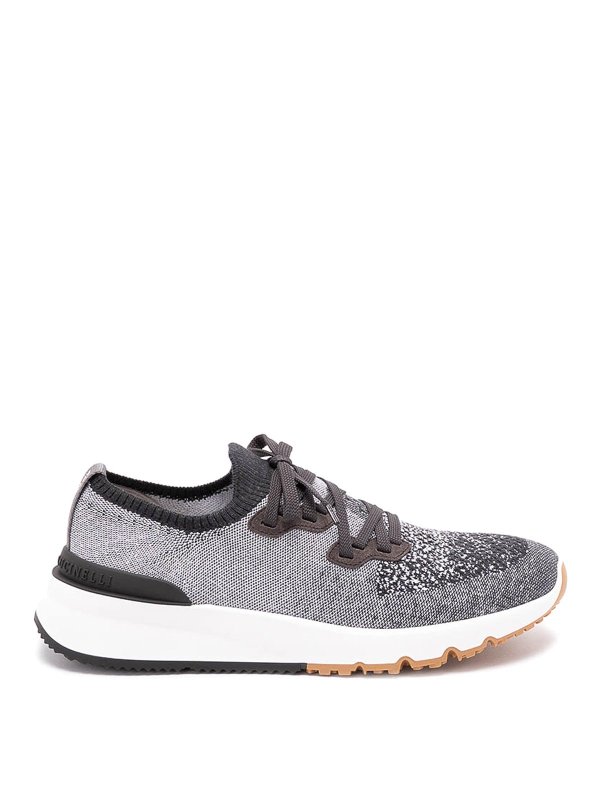 BRUNELLO CUCINELLI: trainers - Knit Sneakers