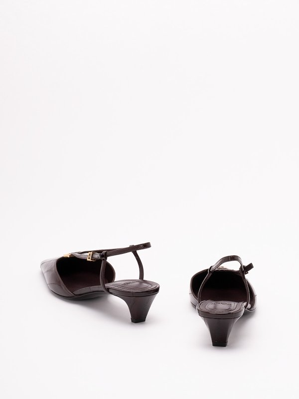 The Best Shops FENDI: court shoes - ` Ffold` Slingbacks