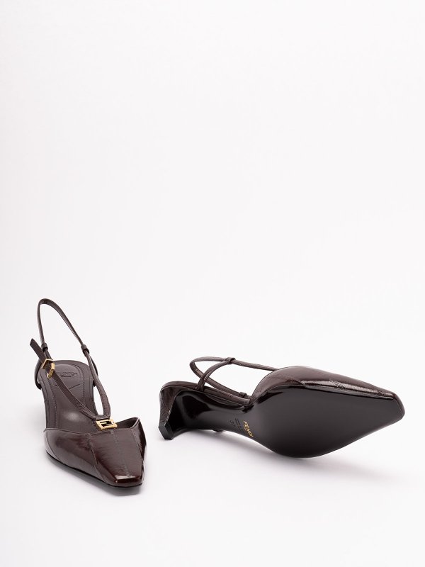` Ffold` Slingbacks shop online: FENDI
