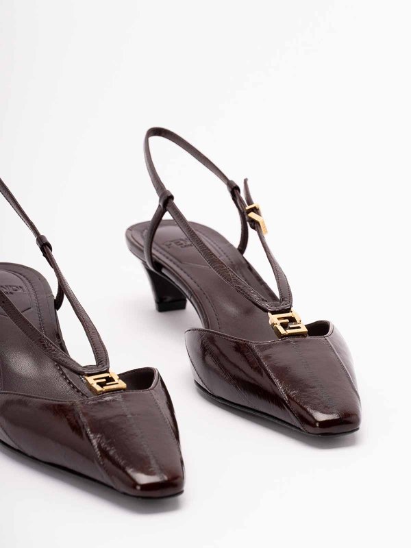 FENDI buy online ` Ffold` Slingbacks