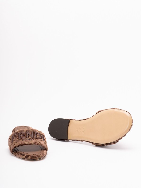 `Ff` Slides shop online: FENDI