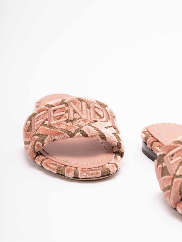 FENDI buy online `Ff` Slides
