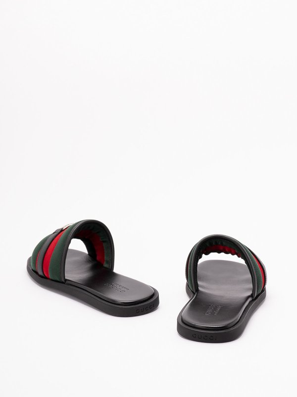 The Best Shops GUCCI: sandals - Slides With `Web`