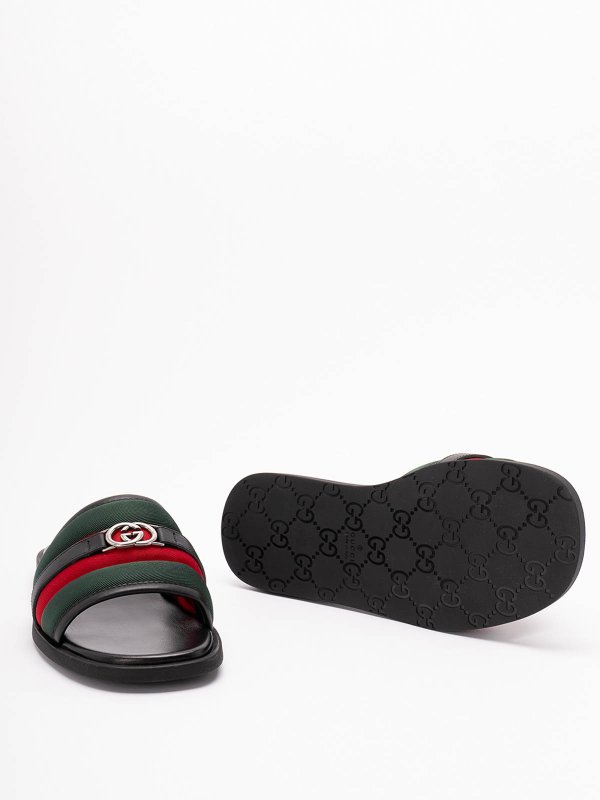 Slides With `Web` shop online: GUCCI