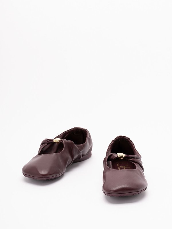 LOEWE: flat shoes online - `Pebble Soft` Ballerinas