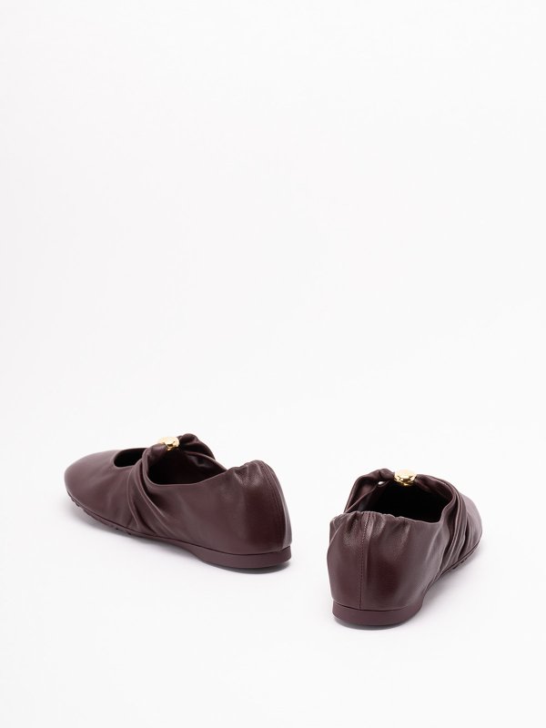 The Best Shops LOEWE: flat shoes - `Pebble Soft` Ballerinas