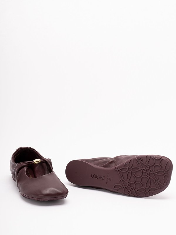 `Pebble Soft` Ballerinas shop online: LOEWE