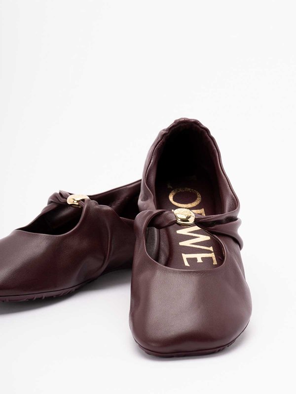 LOEWE buy online `Pebble Soft` Ballerinas