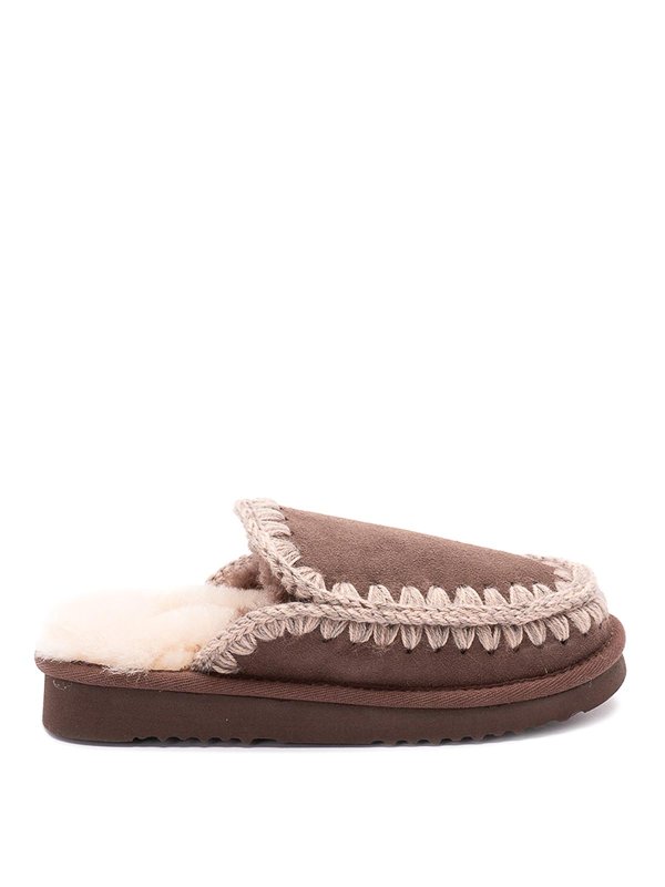 MOU: Zapatos chinelas - Chinelas - Negro