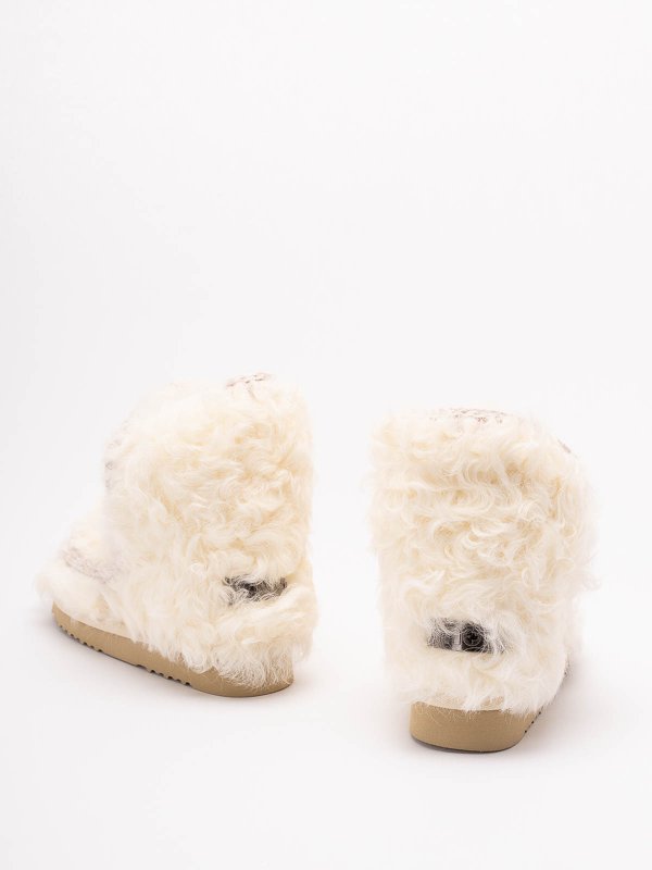 The Best Shops MOU: ankle boots - `Eskimo 18 Checkiang Fur`
