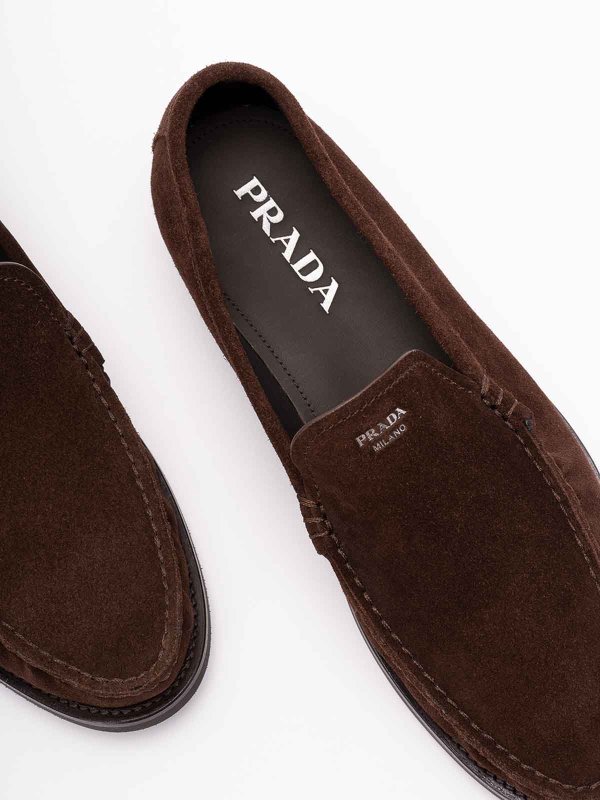 PRADA buy online Suede Loafers