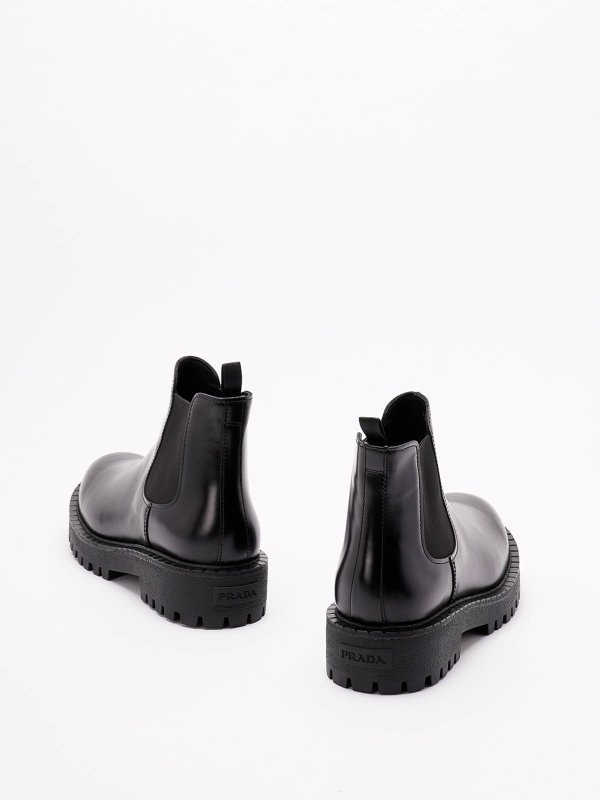 The Best Shops PRADA: boots - Leather Chelsea Boots