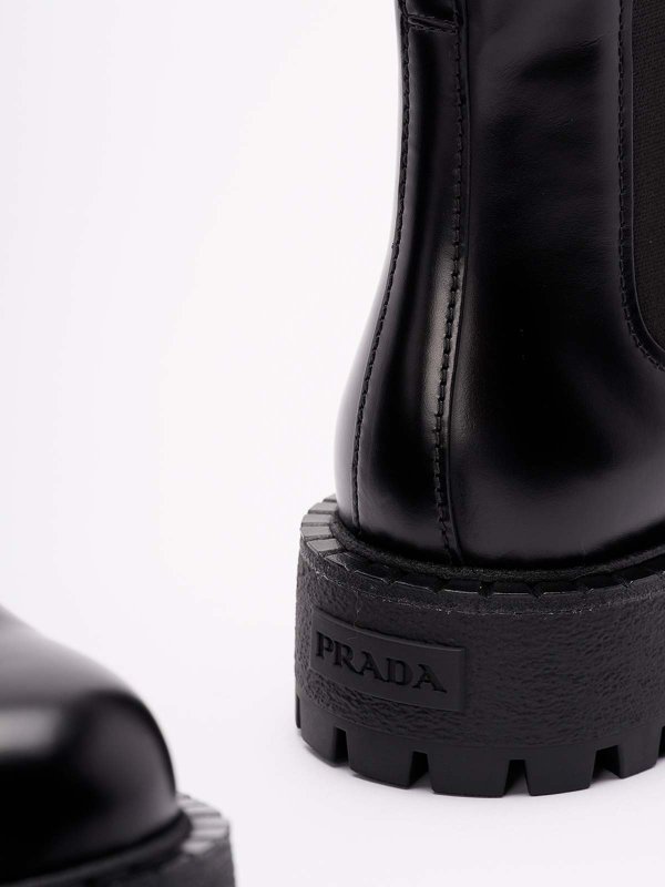 PRADA buy online Leather Chelsea Boots
