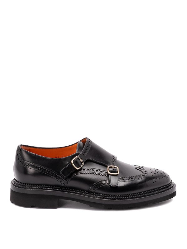 SANTONI: Chaussures classiques - Chaussures - Noir