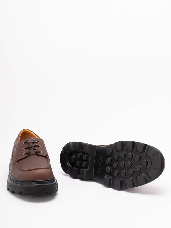 Zapatos Con Cordones - Marrón Claro shop online: TOD
