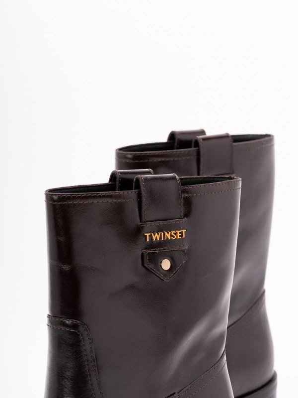 TWINSET buy online ブーツ - キャメル
