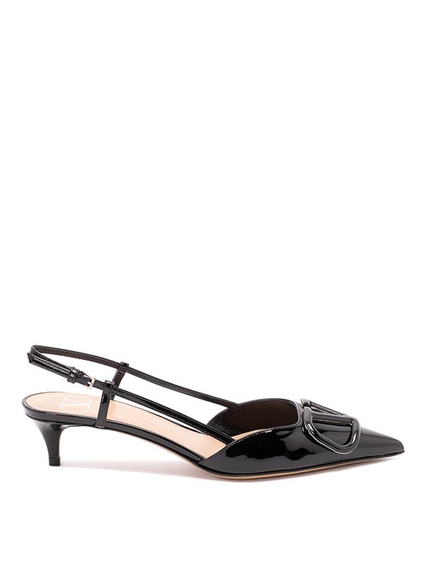 VALENTINO GARAVANI: court shoes - `Vlogo Signature` Slingbacks