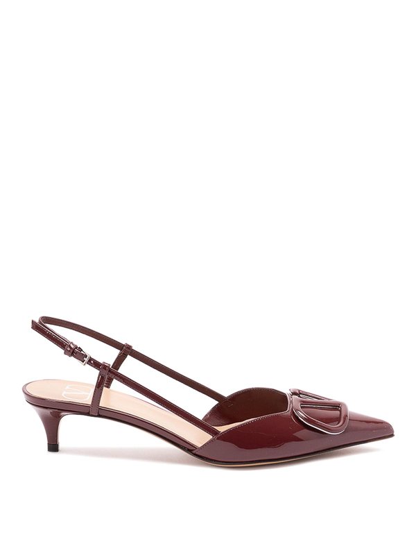 VALENTINO GARAVANI: court shoes - `Vlogo Signature` Slingbacks