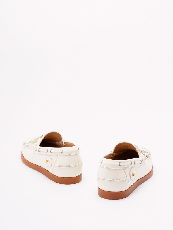 The Best Shops VALENTINO GARAVANI: classic shoes - ` Palm Avenue` Leather Boat Shoes