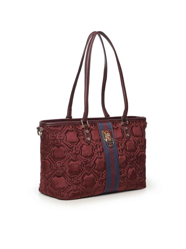 v°73: Sacs à main online - Sac Cabas - Rouge Brun