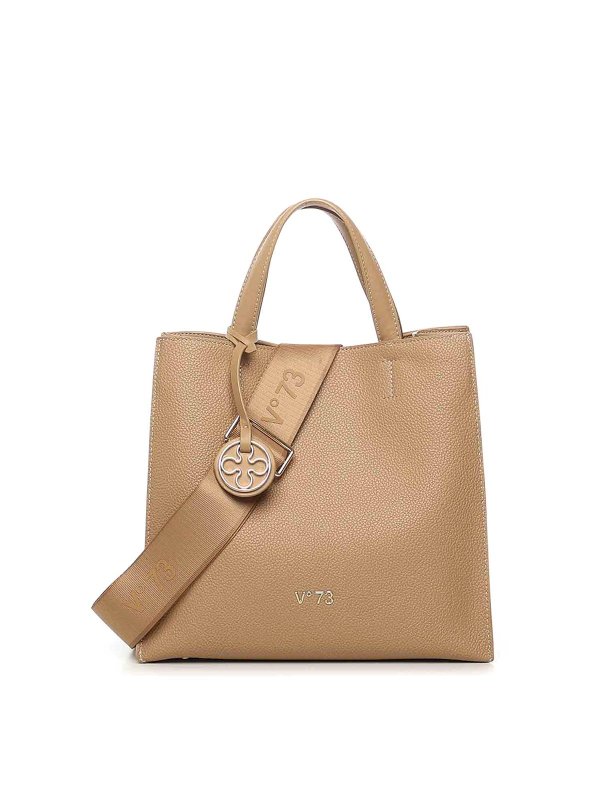 v°73: Handtaschen - Shopper - Beige