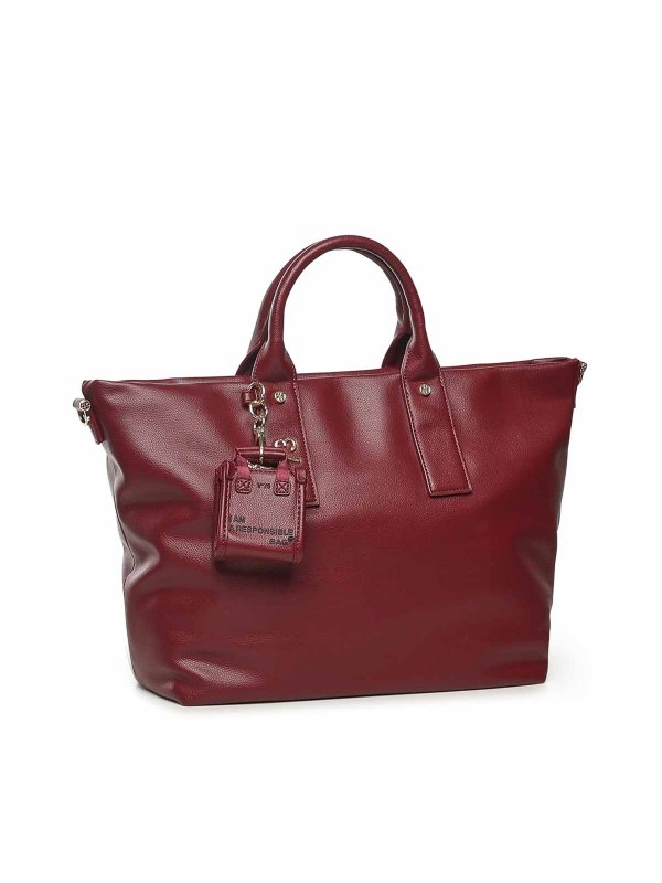 v°73: Handtaschen online - Shopper - Dunkelrot