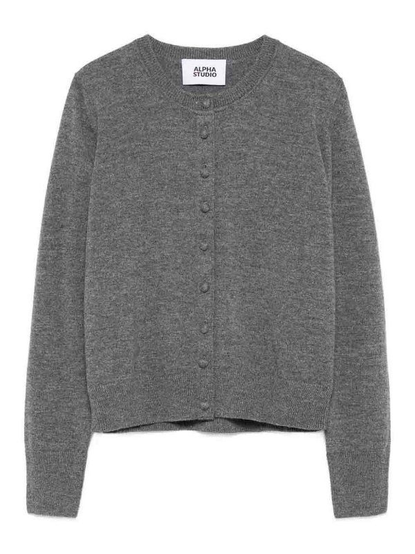 ALPHA STUDIO: Cardigans - Cardigan - Grau
