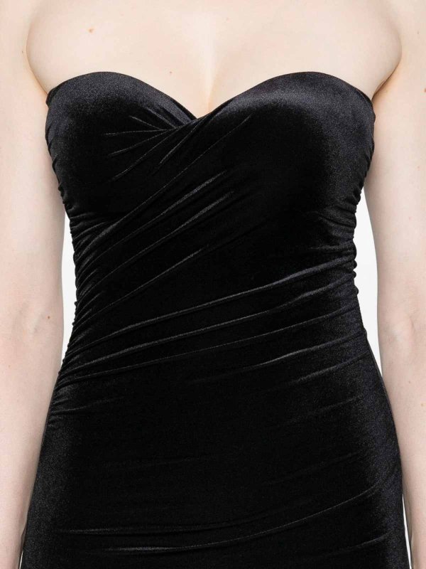 The Best Shops AMAZUÌN: abiti lunghi - Vestito  lungo di velluto