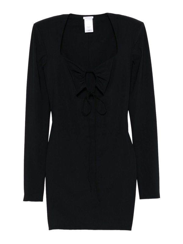 AMAZUÌN: Robes courtes - Robe Courte - Nil Deep Black