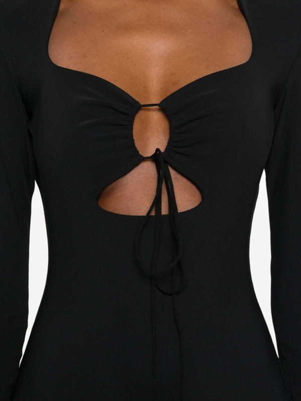 The Best Shops AMAZUÌN: Robes courtes - Robe Courte - Nil Deep Black