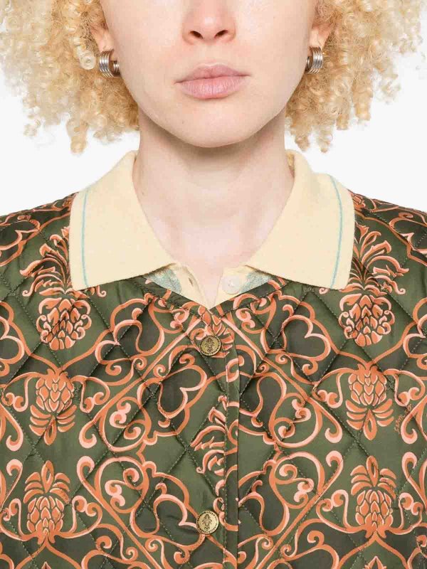 BARBOUR: Strickpullover mit Rundhalsausschnitt online - Rundhalspullover - Grün