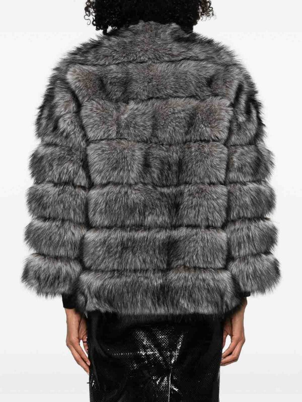 BETTA CORRADI: 毛皮＆シアリングコート online - 毛皮/ムートンコート - グレー