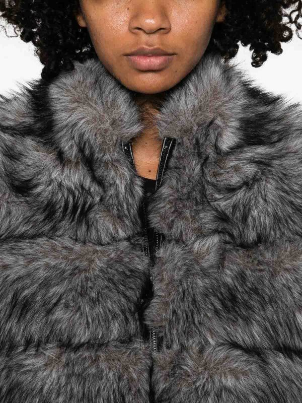 BETTA CORRADI buy online 毛皮/ムートンコート - グレー