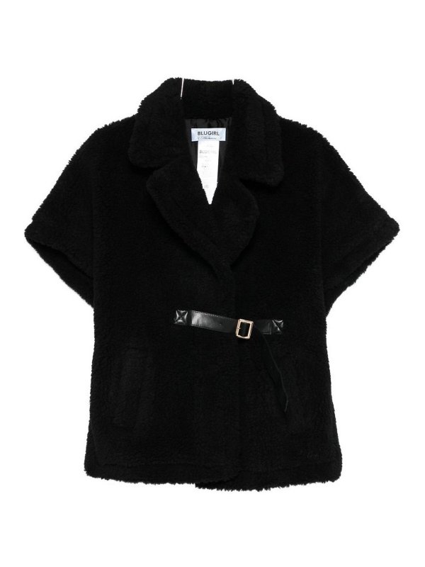 BLUGIRL: Chalecos - Chaleco - Negro