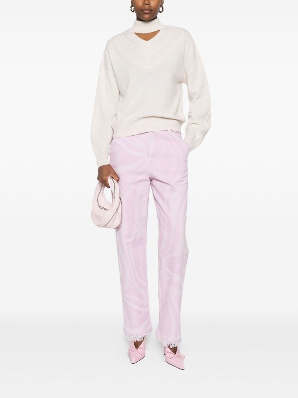 BLUGIRL: クルーネック online - クルーネック - ベージュ