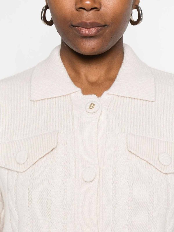 クルーネック - ベージュ shop online: BLUGIRL