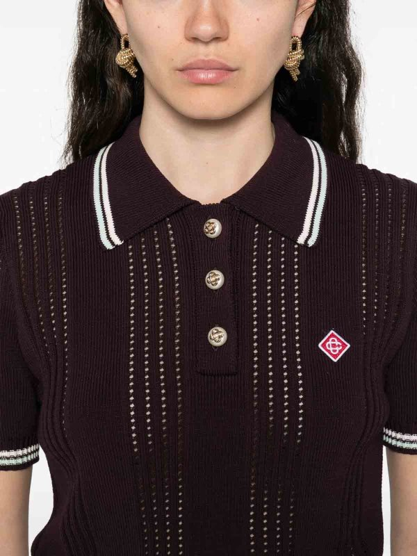 CASABLANCA buy online Poloshirt - Lila