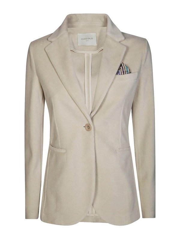 CIRCOLO 1901: Vestes de costume - Blazer - Blanc