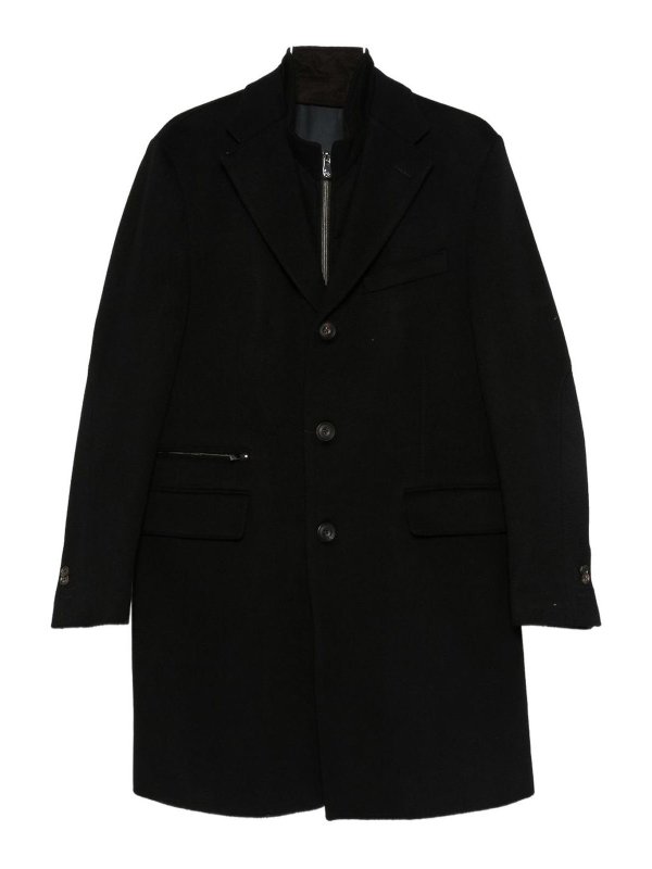 CORNELIANI: knee length coats - Coat