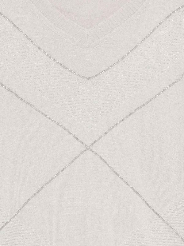 The Best Shops D.EXTERIOR: Strickpullover mit Rundhalsausschnitt - Rundhalspullover - Grau