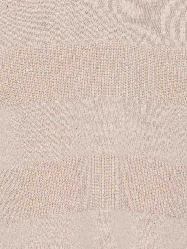 The Best Shops D.EXTERIOR: Strickpullover mit Rundhalsausschnitt - Rundhalspullover - Beige