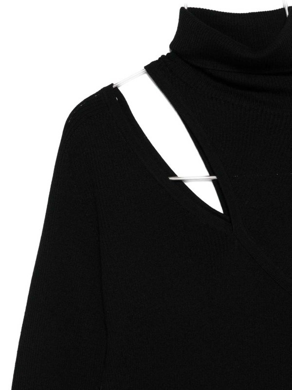 D.EXTERIOR: Pull col rond online - Pull Col Rond - Noir
