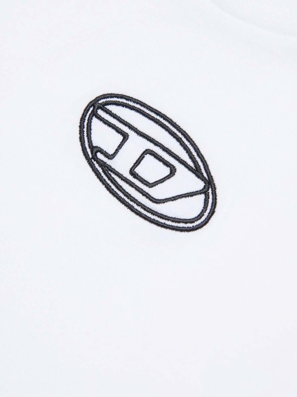 The Best Shops DIESEL: Camisetas - Camiseta - Blanco